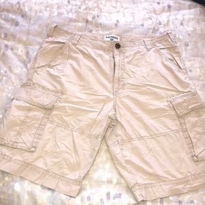 Khaki Express cargo shorts